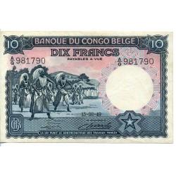 Congo Belge pick 14E